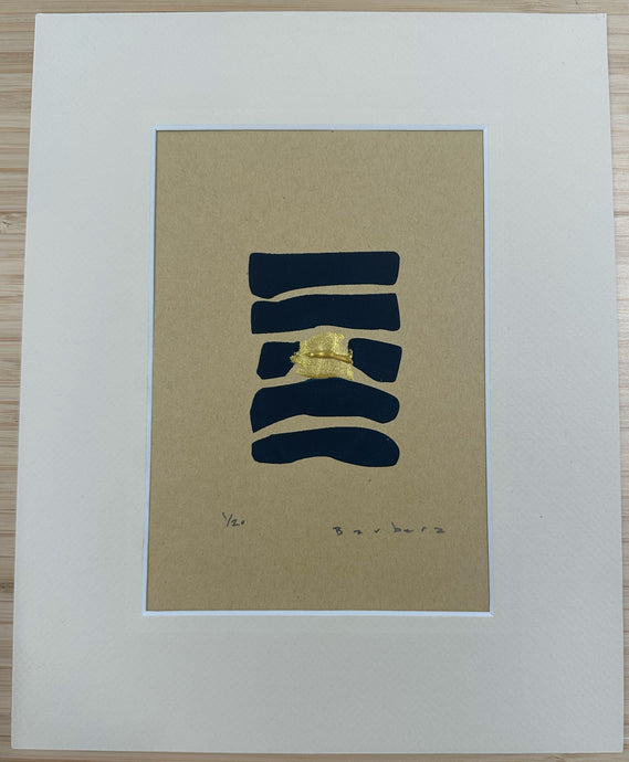 Silkscreen Subterranean Gilt