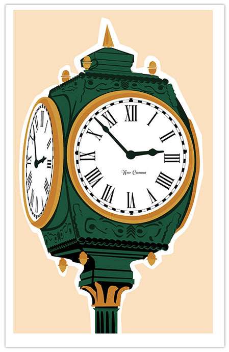 NEW CANAAN CLOCK