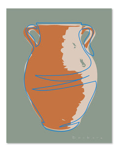 SPANISH OLIVE POT