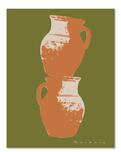 Stacked Vases