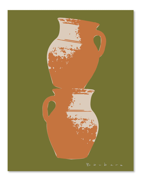 Stacked Vases