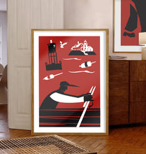 Load image into Gallery viewer, BIG CATCH RED PORTFOLIO