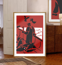 Load image into Gallery viewer, BIG CATCH RED PORTFOLIO