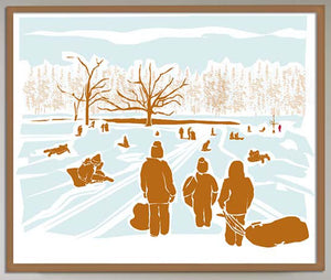 SLEDDING at WAVENY