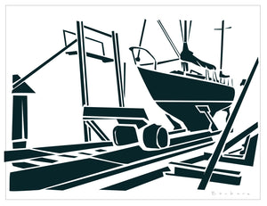 BOAT YARD UP