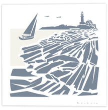 Load image into Gallery viewer, COASTAL CRUISE / SILKSCREEN Casco Bay Artisans, Portland Maine