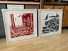 Load image into Gallery viewer, COASTAL CRUISE / SILKSCREEN Casco Bay Artisans, Portland Maine